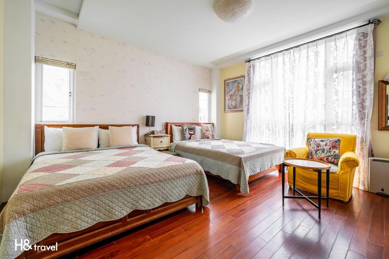 White Cotton Candy Homestay Hualien Rom bilde