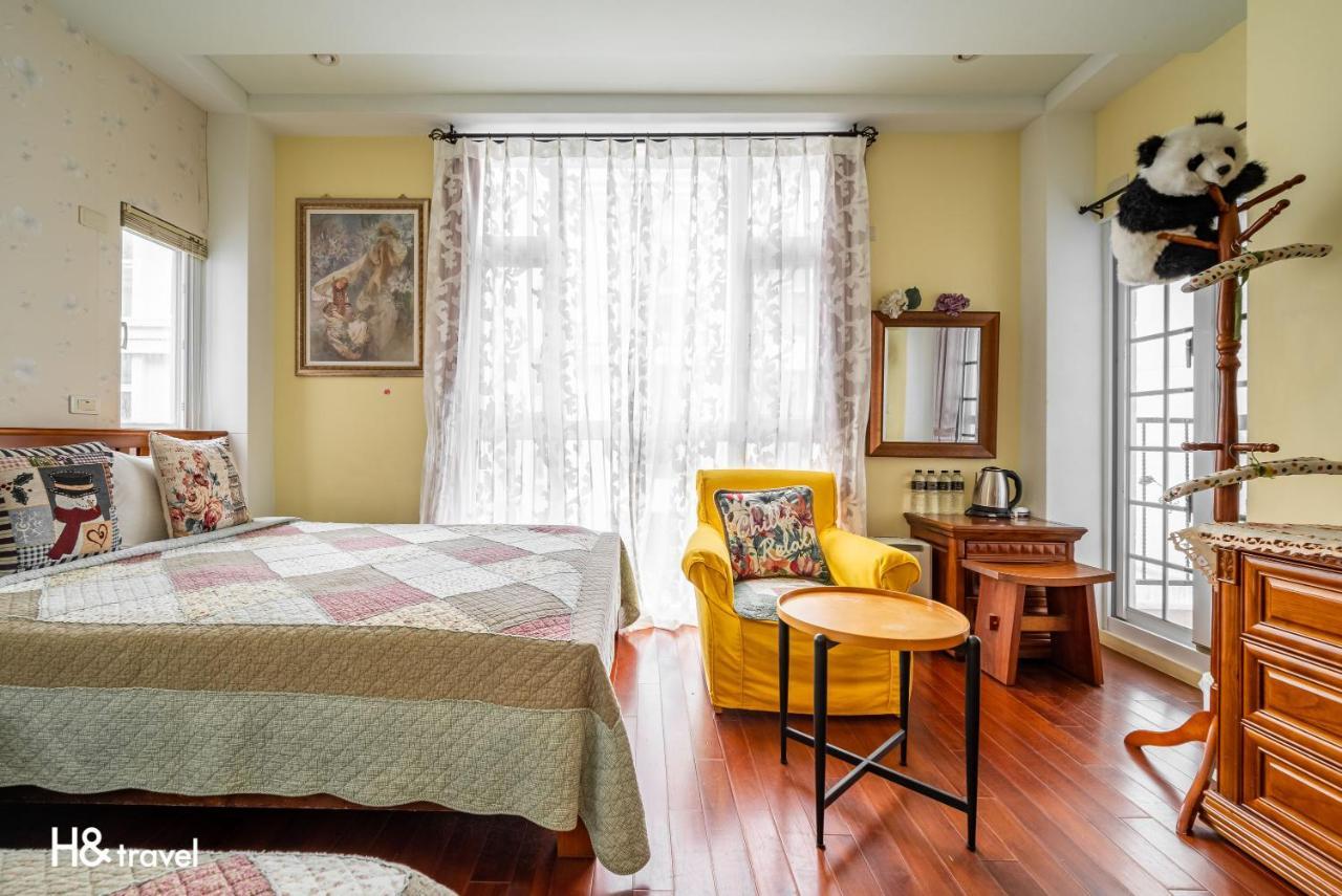 White Cotton Candy Homestay Hualien Rom bilde
