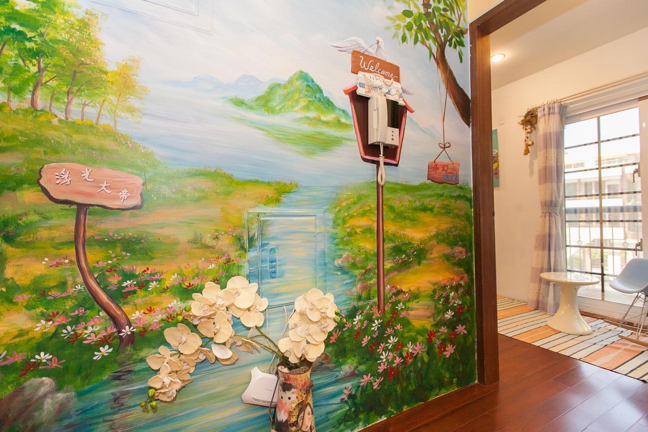 White Cotton Candy Homestay Hualien Eksteriør bilde